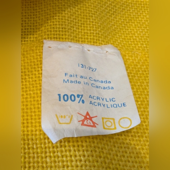 Vintage MCM 60s Pinch Pleat Drapes Curtains Pair 45” Lx 42”W Lemon Yellow - Picture 13 of 13